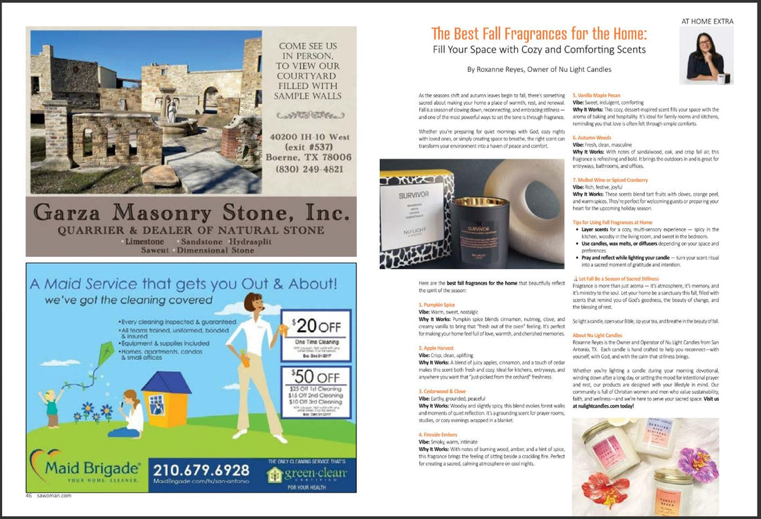 Featured in San Antonio Woman Magazine - September/October 2025 Issue