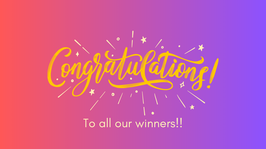 Congrats to All Our Giveaway Winners!