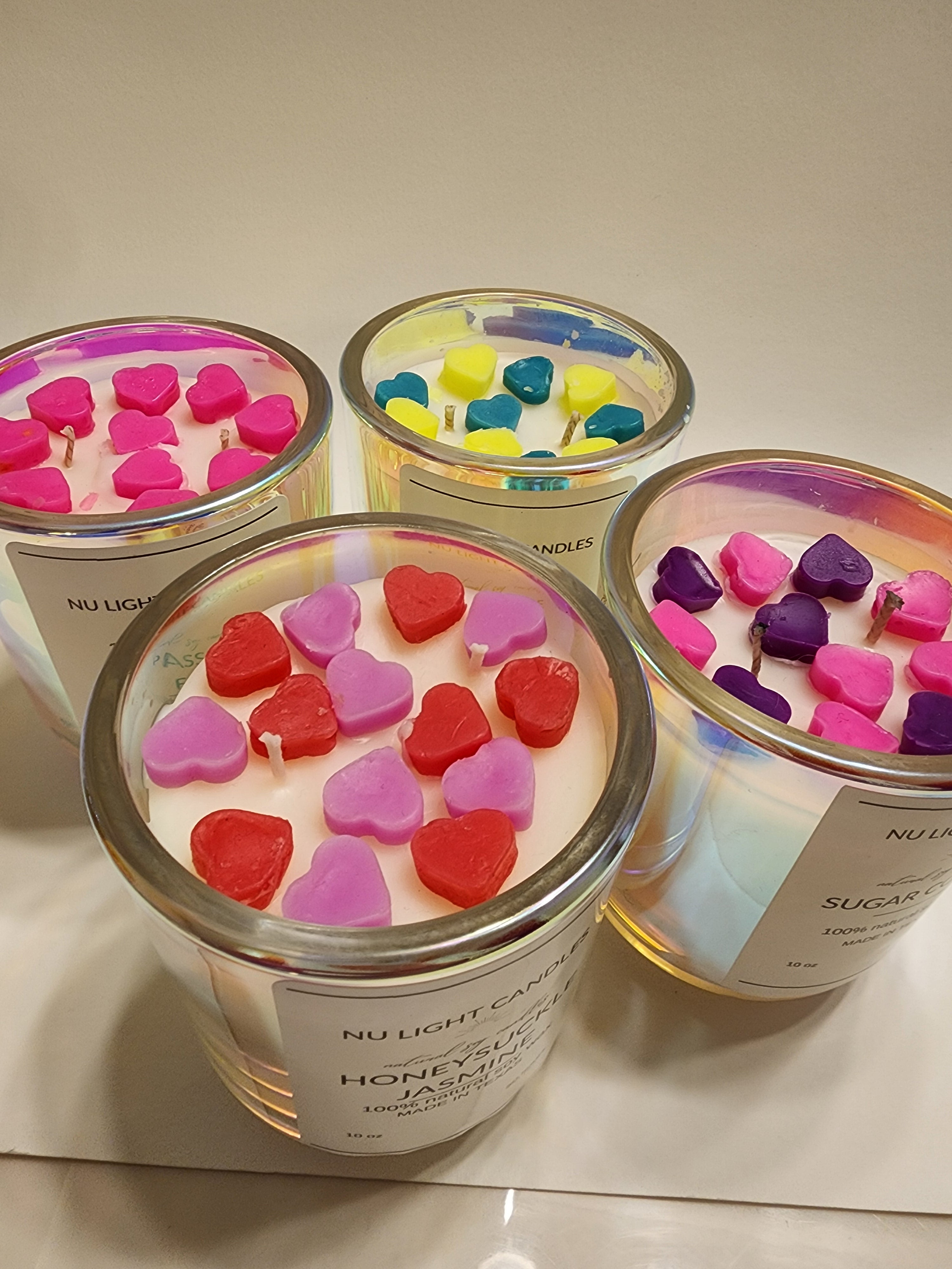 Heart Melt Candles