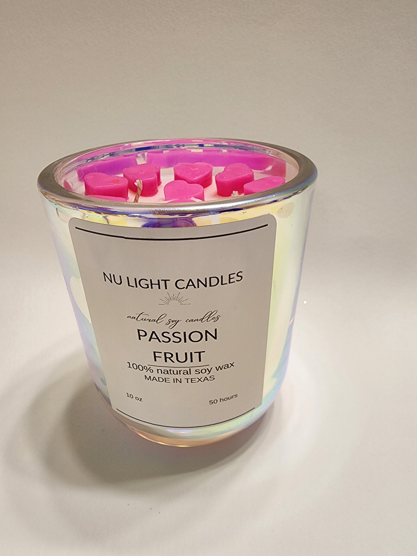 Heart Melts Candle Passion Fruit