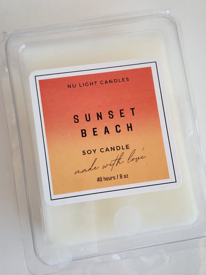 Sunset Beach Soy Wax Melts