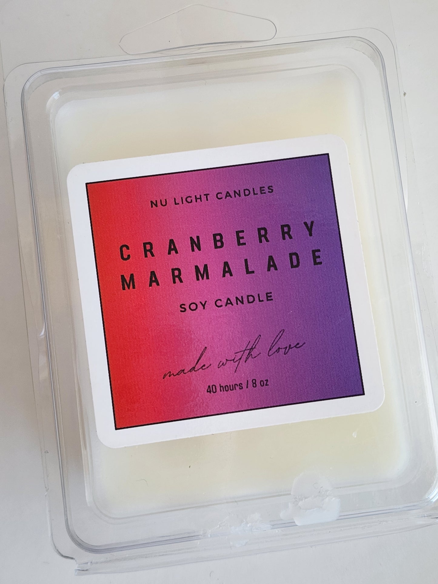 Cranberry Marmalade Soy Wax Melts