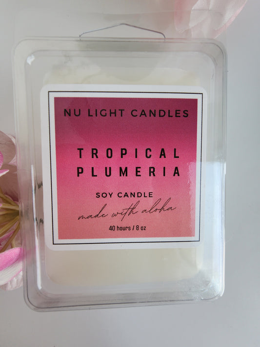 Tropical Plumeria Soy Wax Melts