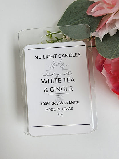 White Tea & Ginger Soy Wax Melts