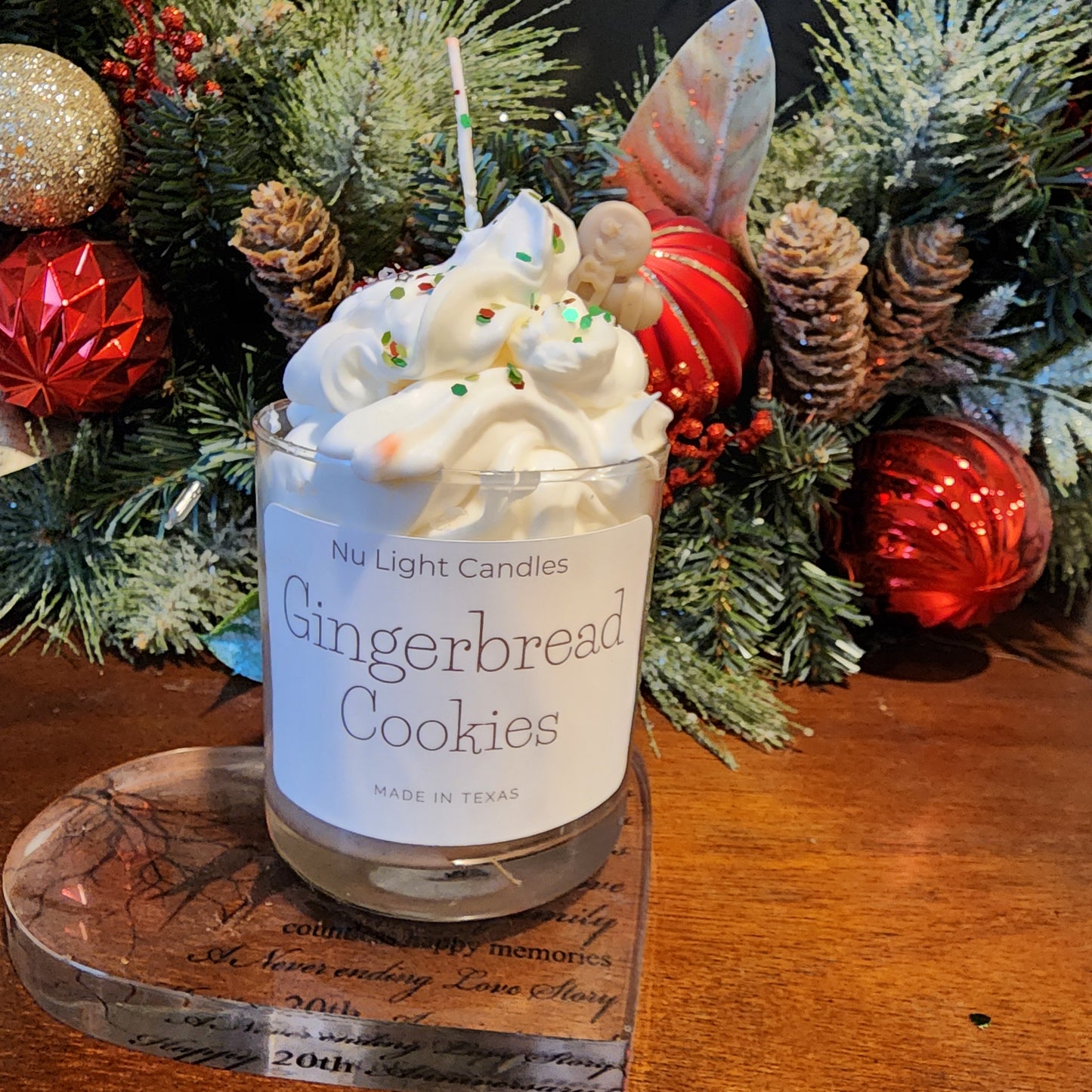 Gingerbread Cinnamon Cookie Candle