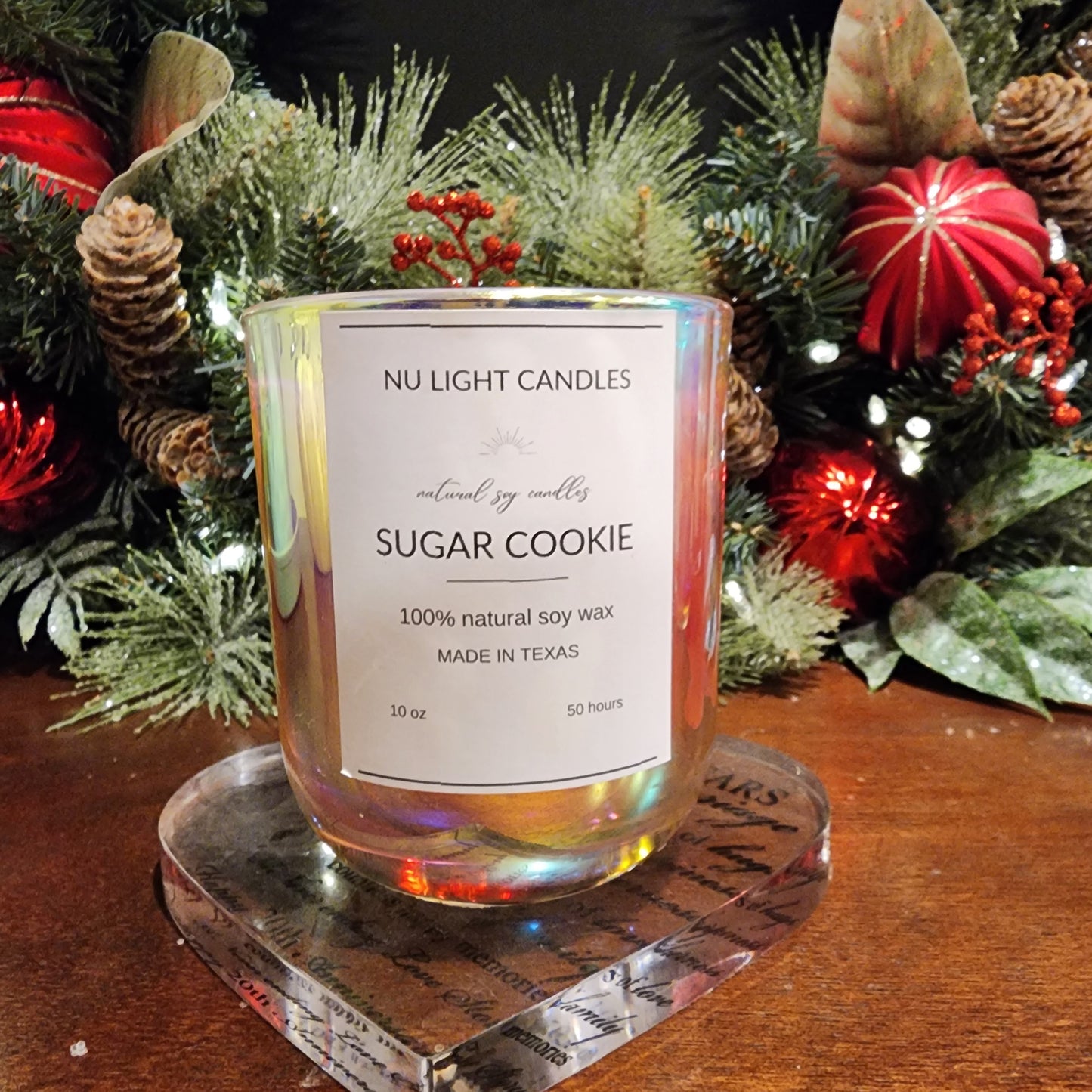 Gingerbread Cookie Candle