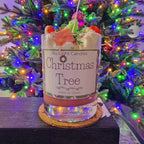Christmas Tree Peppermint Candle