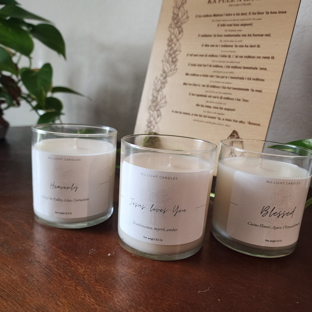 Wholesale Clear 8.5oz Candles