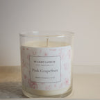 Pink Grapefruit Joy Candle – Uplifting Christian Candle for Prayer, Devotion &amp; Encouragement