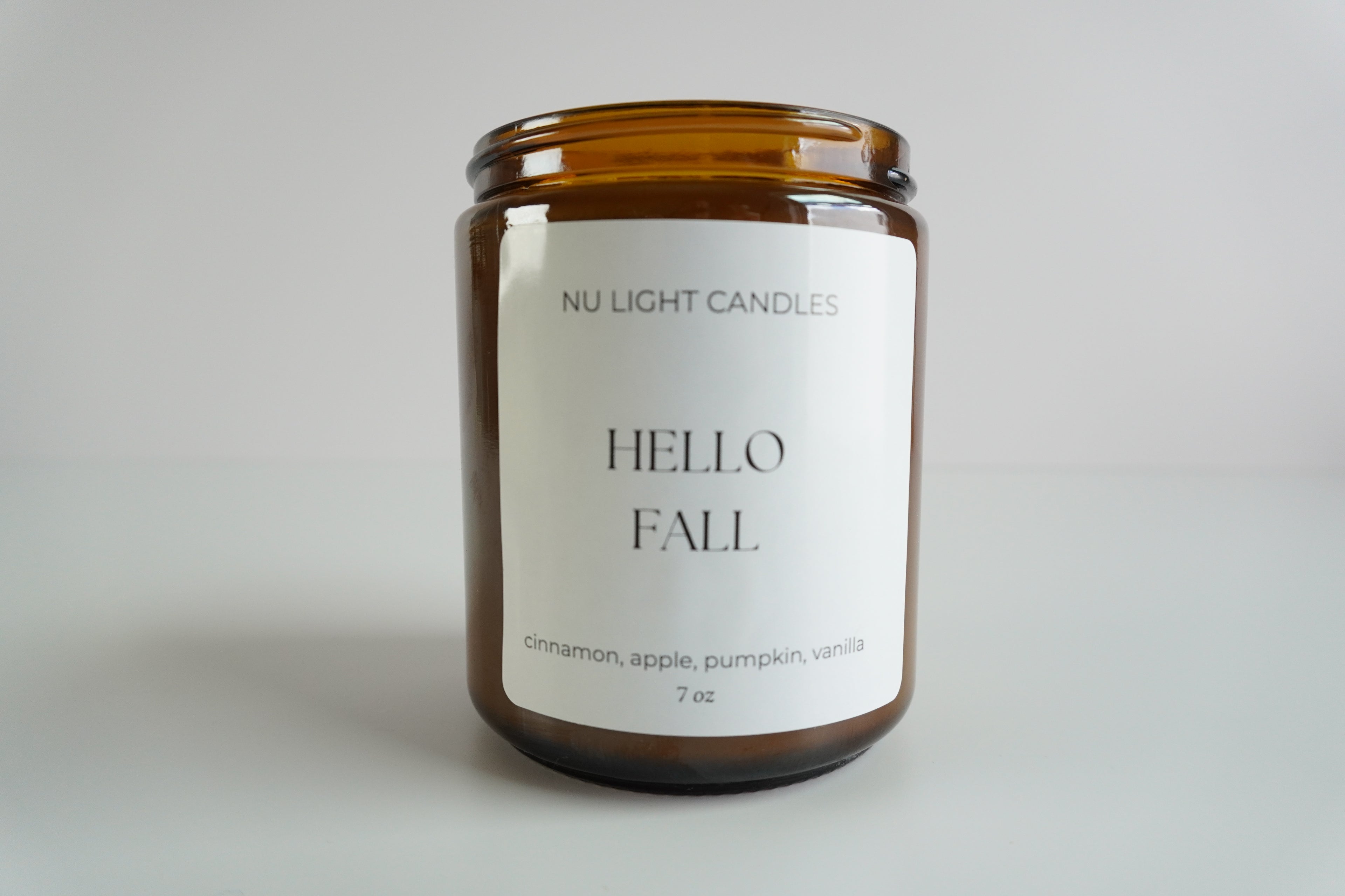 Hello Fall Candle