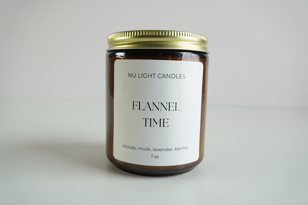 Flannel Time Candle