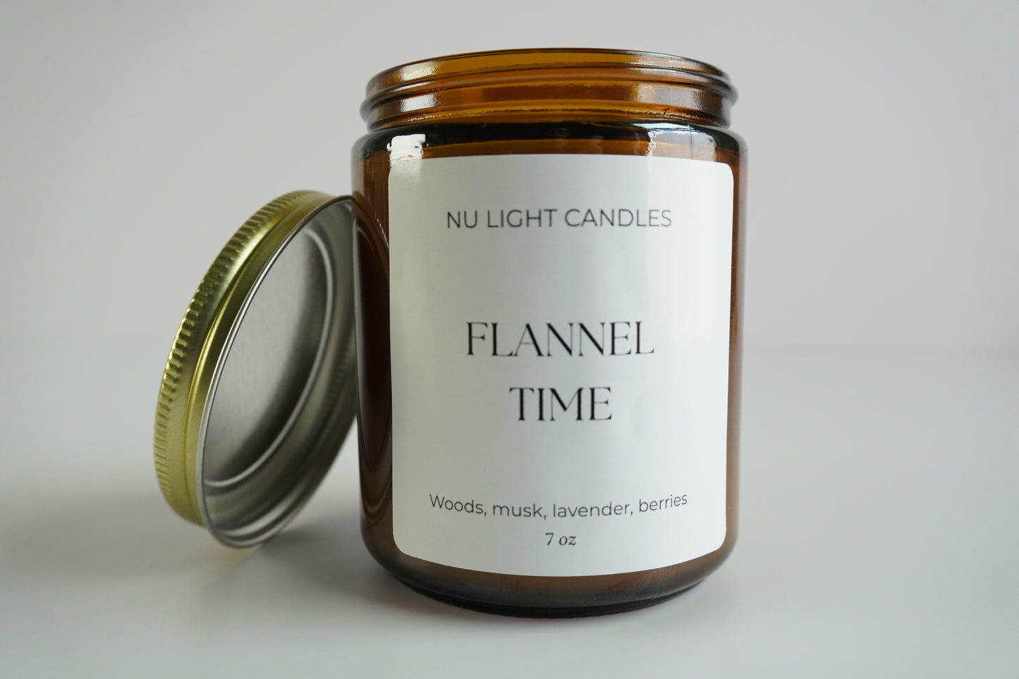 Flannel Time Candle
