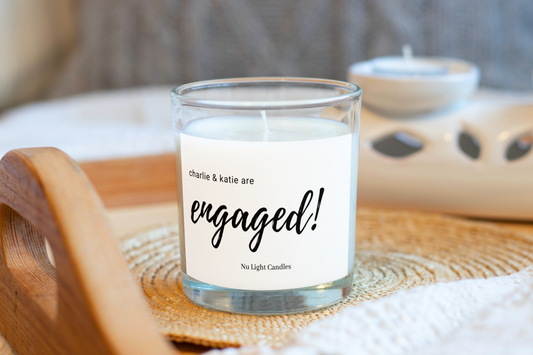 Engaged Candle for Bride 10oz Container